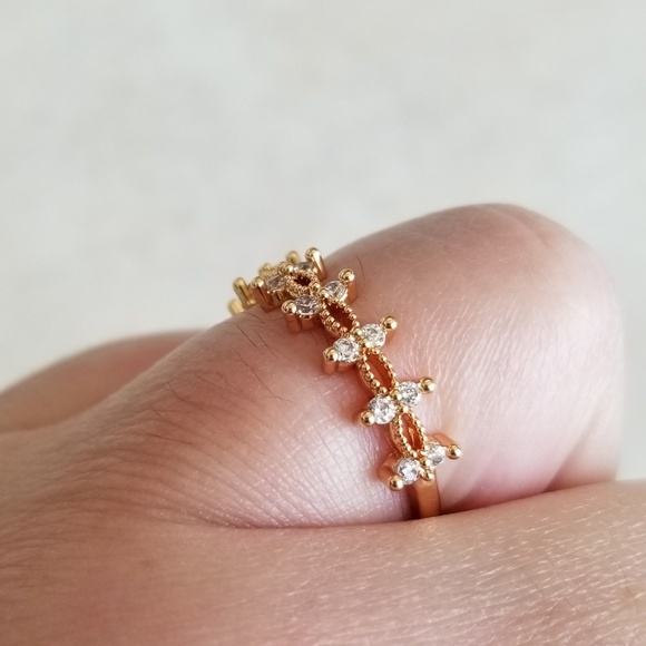Delicate Rose Gold Ring - Picture 8 of 8